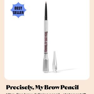NEW Benefit Precisely Duo Full-size Pencil and gimme brow fiber gel #3 lt Brown